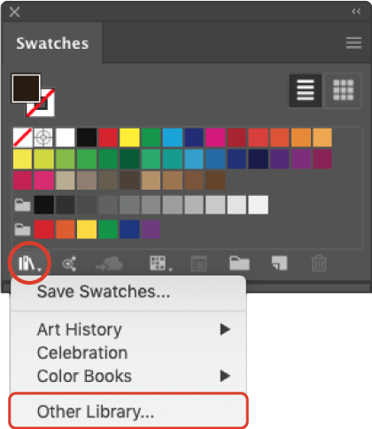 how to download swatches for illustrator