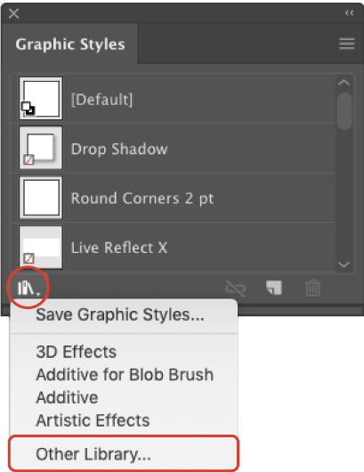illustrator graphic style library download